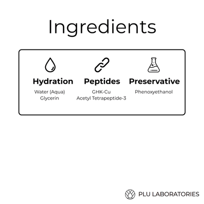 GHK-Cu | Copper Peptide Hair Tonic for Fuller-Looking Hair