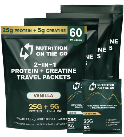 Whey Protein Isolate with Creatine | Single-Serve Packets