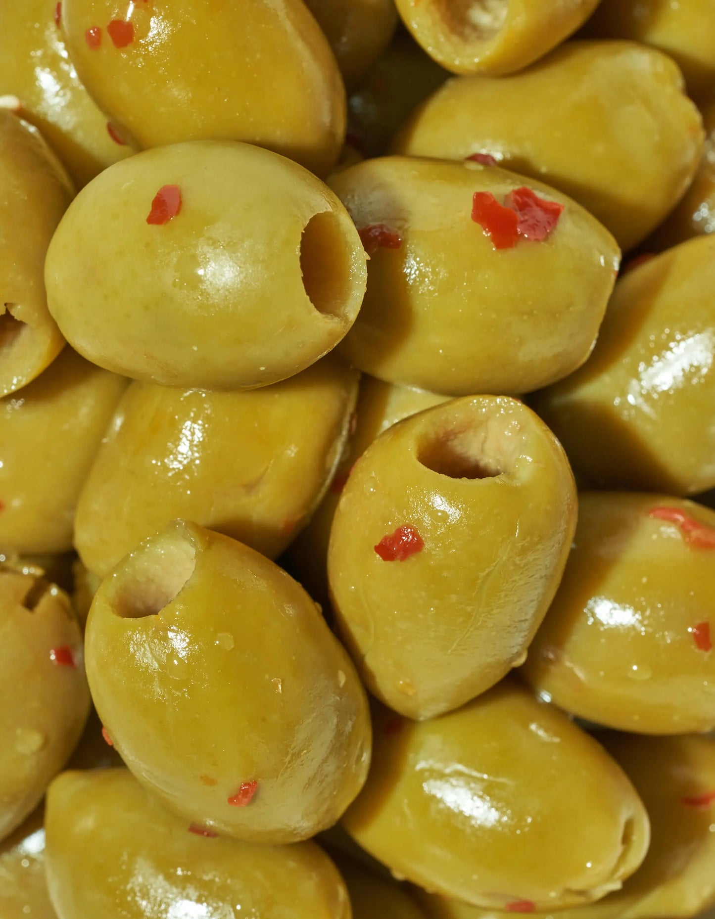 Green Olives - Hot & Spicy